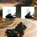 9" Motorcycle Windshield for Harley Street Glide/Electra Glide/Ultra Limited/Tri Glide FLHT FLHX FLHXS FLHTK 2014-2024, ABS Material Wave Windscreen, Replacement Black Fairing Deflector
