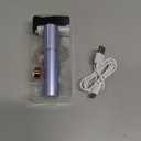 Facial Hair Remover for Women's Face Chin Lip Mustache Neck Armpit Peach Fuzz, Gurelax Electric Painless Hair Removal Device with 2 Replacement Heads