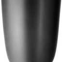 Yerba Mate Tea Cup Set, Ceramic Mate Tea Cup,9oz Ceramic Cup for Yerba Mate Tea and Mate Infused Drinks (Black)