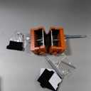 Cabinet Clamp 1 pcs - Cabinet Panel Frame Alignment Tool and Mounting Piece with Pilot Holes, Hex Wrench and Three Adhesive Protective Pads.