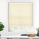 LazBlinds Cordless Cellular Shades, Light Filtering Honeycomb Shades with 1.5 inch Cells, Thermal Insulation Noise Reduction Blinds for Windows, 45" W x 72" H, Cream