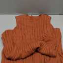 Danedvi Women's Knit Midi Tank Dress Sleeveless Ribbed Crew Neck Fall Bodycon Casual Basic Going Out Dresses (XX-Large, Brown)