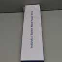 8 Outlet Metal Power Strip with Individual Switches,Heavy Duty Appliance Power Strip with Flat Plug,1200J Surge Protector,6FT Extension Cord 15A 120V 1800W for Home Office School Shop Industrial (White)