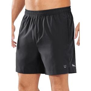 NORTHYARD Mens Gym Workout Shorts 5'' Running Quick Dry Casual Athletic Basketball Shorts Black M