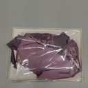 YANIBEST Adjustable Satin Bonnet for Sleeping Women Double Layer Hair Wrap Reduce Friction Prevent Frizz Natural Curly Hair (Large, Purple)