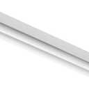 Lithonia Lighting 2 Light LED Strip Light, 2 Foot LED Ceiling Lighting Fixture, 2500 Lumens, 4000K, 80CRI, 20W, Kitchen and Garage Use (MNSL L24 2LL MVOLT 40K 80CRI M6)
