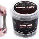 CALPALMY Moldable Foam Clay (Gray) - 300g High Density Air Dry Clay Perfect for Intricate Designs, Sculpting, Cosplay, Crafting, Prop Making - Cutting with Knife or Rotary Tool, Sanding or Shaping