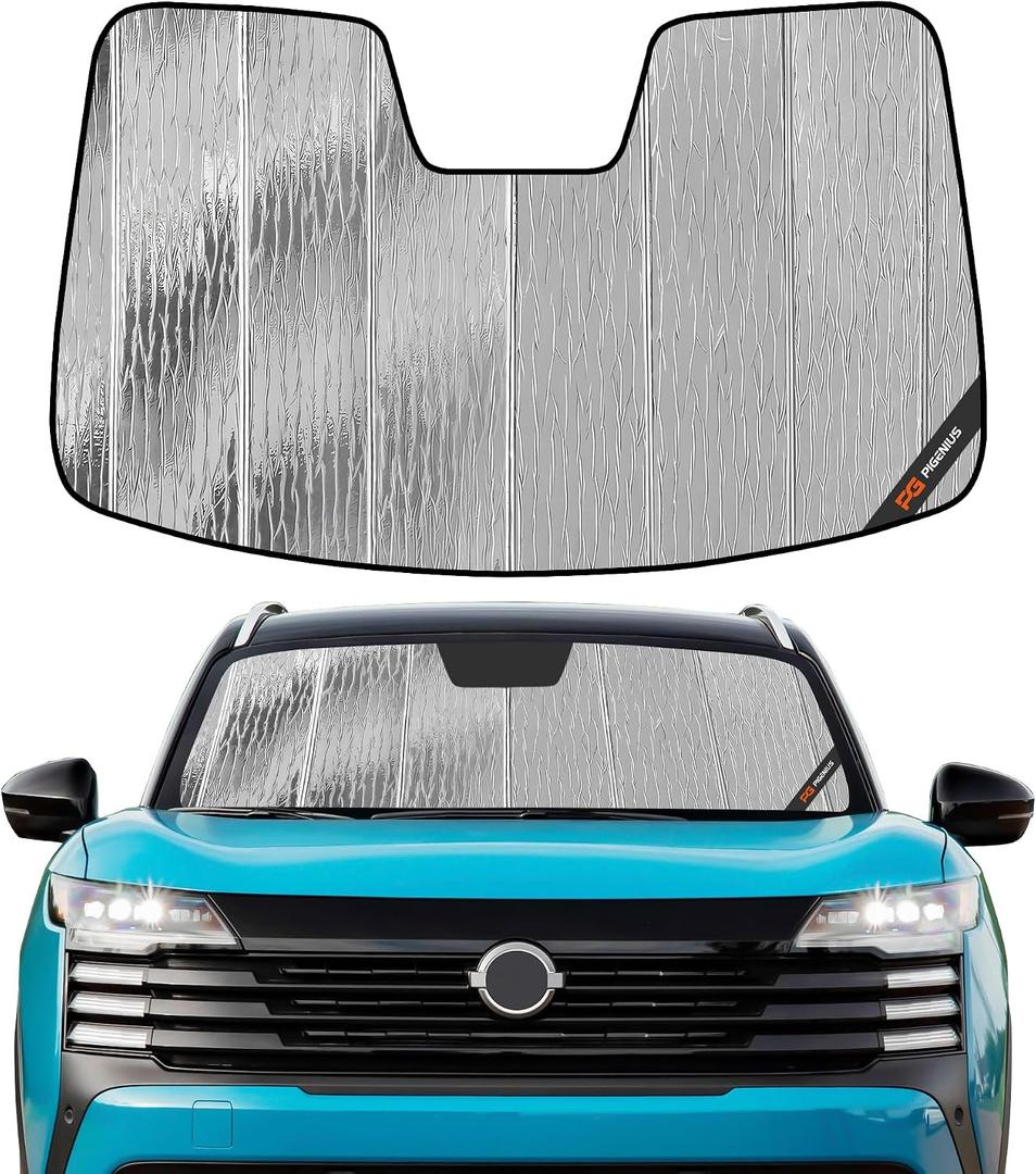 Pigenius Windshield Sunshade for Nissan Kicks 2025-2026 Front Window Sun Shade - AstraGuard