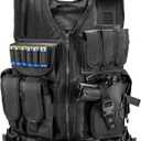 Marmot Tactical Vest Durable Mesh Vest with Detachable Belt & Holster for Subcompact/Compact/Standard Pistol