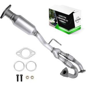 Y-Pipe Catalytic Converter Compatible with 2003 2004 2005 2006 2007 Murano with Gasket Exhaust Flex Pipe 3.5L, Direct-fit(EPA Compliant)