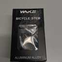 WAKE Bicycle Stem 31.8 mm 50 mm Bicycle Handlebar Riser 30 Degree Short Bicycle Handlebar Stem for BMX, MTB Mountain Bikes, Road Bike, Downhill