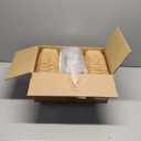 50-Pack 29oz Disposable Kraft Paper Bowls with Lids and Forks,Disposable Meal Prep Containers,to go food containers,Microwavable and Freezer Take Out Containers for Hot/Cold Food