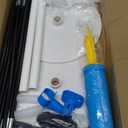 Chamvis Balloon Arch Kit, 9FT Height & 10FT Width Adjustable Balloon Arch Stand Frame Garland Stand: Wedding Baby Shower Birthday Photo Backdrop