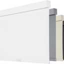 Persilux Cordless Blackout Roller Shades for Indoor Windows, Free-Stop With Valance, Thermal Insulated Fabric Blinds, UV Protection for Home and Bedroom (White, 15" W x 64" H)