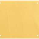 Prime-Line J 4703 6 x 34 In., Aluminum, Door Kick, Brite Brass Plated (Single Pack)