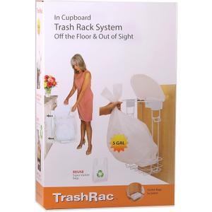82215, 5 Gallon Trash Rack Frame System (13-1/4" W x 8"D x 18-1/2"H)