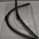 5 PLUS Silicone Windshield Wipers 26 and 19 Inch Replacement For TESLA Model 3 2025 2024 2023-2017 Model Y 2025 2024 2023-2020 Automotive Replacement Windshield Wipers With Water Repellent (26"+19"(Top Lock Narrow))