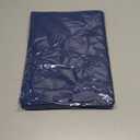 Cloth Placemats Set of 6, Cotton Linen Blend Machine Washable Durable Linen Table Mats, Heat Resistant Placemats Wrinkle Free Place Mats for Dining Table, Easy to Clean (Navy Blue, 6)