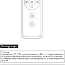 Walking Pad Replacement Remote Control for Maksone SL-Z01, ActiveLife Q22, REDLIRO KBR-JK20, GOYOUTH Z05B, CIIHI C Under Desk Treadmill, White