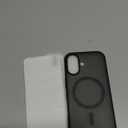 SUPFINE Magnetic for iPhone 17 Case (Compatible with MagSafe)(Military Grade Drop Protection) Translucent Matte Shockproof with Anti-Fingerprint Phone Cover, Black