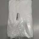 Men Casual Turtleneck Slim Fit Basic Tops Lightweight Thin Pullover Sweater Long Sleeve Underwear Male Blouse T-Shirt (White, M)