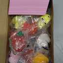 JOYIN Mochi Squishy Toys Set, Random 25 Pack Mini Squishy Mochi, Party Favors for Kids, Kawaii Stress Relief Toys, Basket Stuffers, Goodie Bags Fillers, Birthday Gifts, Classroom Prizes