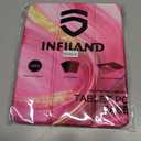 INFILAND Compatible with iPad (A16) 11th Generation 11 Inch 2025 Case, iPad 10th Generation Case 2022 10.9 Inch, Clear Slim Protective Cover with Apple Pencil Holder, Charging Adapter (PinkGlow)