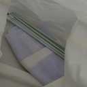 efluky Slim Laundry Basket with Lid, Narrow Laundry Hamper with Removable Bag, Skinny Dirty Clothes Basket with Bamboo Handles for Bathroom, Bedroom & Laundry Room, 75L Beige