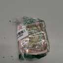 UEEBAI Magnetic for Samsung Galaxy Z Flip 5/Z Flip 6/7 FE Case, Compatible with MagSafe, Transparent Clear Wave Frame Design Soft Edge Cover Matte Shockproof Phone Case- Pink