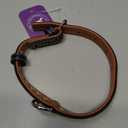 CollarDirect Studded Dog Collar Leather Pet Collars for Dogs Small Medium Large Puppy Soft Padded Brown Black (Black, Neck fit 11" - 13") (11-13 Inch, Black)