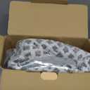 CAROMIO Massaging Heating Pad for Back Pain Relief, Neck and Shoulders Electric Heating Pads Large Size, Full Body Back Heat Pad with Auto Shut Off, 3 Heating Levels & 3 Massage Modes (Grey, 35"x24")