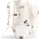 The North Face Women's Borealis Commuter Laptop Backpack - Everyday Travel Bag, Laptop Sleeve, Reflective Details, Gardenia White/TNF Black-NPF, One Size