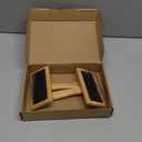 Tessco for you 2 Pcs Wool Carders, Hand Carders for Wool Needle Felting Brush Needle Felting Carding Brushes Tools for Craft Felt Project(Black, Small, Classic Style)