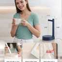 2 x Desktop Water Dispenser for 5 Gallon Bottle, PLUZZ Portable Small Electric Water Pump for 5 Gallon Jug for Home, Office, Camping, Outdoor, Easy & Useful White Rechargeable Countertop Water Pump