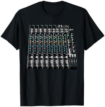 Sound Audio Engineer Mixing Board T-Shirt T-Shirt, L