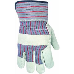 Custom Leathercraft Men Work Gloves, 5 Pack 