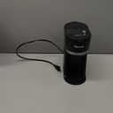 Small Single Serve Coffee Maker, Fast Brew One Cup Coffee Machine for K Cup and Grounds, 6 to 12 oz. Brew Sizes, Capsule Coffee Machine with Descaling Reminder and Viewing Tank, Black (9.45 Inches)