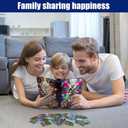 3 x Protective Trading Card Sleeves for 3 Ring Binder - 4 Pocket Double Sided Collection Binder Album for 400 Cards, Durable Scratch-Resistant PU Cover, Portable Organizer for MTG & Game Cards (Green Elf)