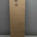 Haton Window Privacy Film Rainbow Film Stained Glass Window Clings, 3D Decorative UV Sun Blocking Sticker, Static Cling Removable Heat Control Tint for Home Door, 17.5" x 78.7" Non-Adhesive (Clear)