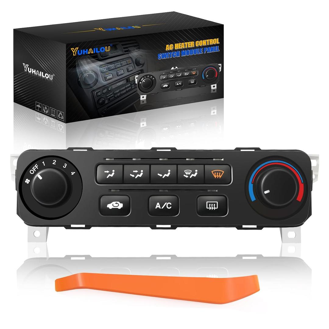 Climate Control Module AC Climate Control Panel compatible with 2001 2002 Honda Accord Replace 79600-S84-A21ZA