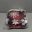 ROMROL Red Christmas Sherpa Throw Blanket Super Soft Flannel Fleece Blanket for Bed Sofa Couch Thick Winter Holiday Warm Cozy Christmas Decorative Blanket 50''x60'', Red Snowflake