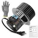 S1101122 Replacement Motor Assembly - 70 CFM High Airflow 1.5 Sones Low Noise Bathroom Exhaust Fan Motor - Easy to Install - Compatible with 744, 744FL, 744NT, 744SFL, 744LED, 744FLNT, 744SFLNT