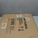 Mat Block EVA Exercise Floor Mats: Interlocking Foam Tile Performance Mats - 6 Tiles (Area: 24 SQ FT) 1/2 inch Thickness, EVA Home Gym Exercise Floor Mats for All Exercises or Equipment, Black