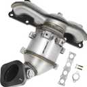 Catalytic Converter Compatible with Hyundai Sonata 2009-2015, Kia Rondo 2009-2010, Kia Optima 2009-2015 2.4L l4 Rear Catalytic Convertor Direct-fit 641461 (EPA Compliant)