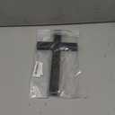 Ewer 11 Inch Wall Mounted Jesus Cross Rustic Wooden Cross Wall Decor Solid Wood Black Holy Jesus Cross Home Weddings Party Meditation Gift Decoration