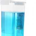 Liquid Laundry Detergent Dispenser 78 OZ Laundry detergent Container with 6 Removable Labels Liquid Detergent Dispenser for Softener Bleach Powder Soda