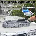 Ultimate Car Duster - The Best Microfiber Multipurpose Duster - Pollen Removing - Exterior or Interior Use - Lint Free - Long Unbreakable Extendable Handle (Premium Car Duster 2 Piece Set)