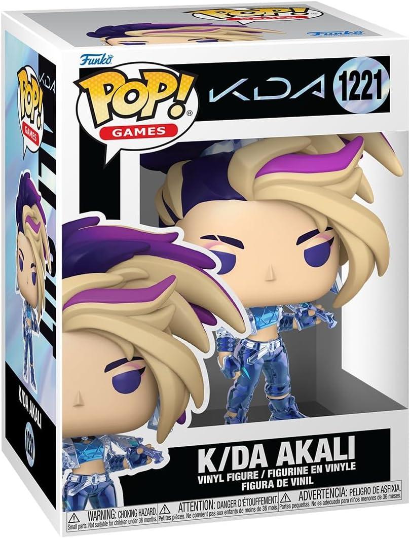 Funko Pop! Games: League of Legends - K/DA Akali - Collectable Vinyl Figure - Gift Idea - Official Merchandise - Toys for Kids & Adults - Video Games Fans - Model Figure for Collectors