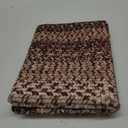 2x3 Entry Rug Small Bedroom Area Rug Braided Printed Mat for Living Room Farmhouse Kitchen Mat Indoor Non Slip Rustic Throw Carpet Machine Washable Rug for Sink Under Table, Brown (2' x 3' (Rectangular))