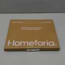 Homeforia 8.5x11 Picture Frame Bronze, High End Metal Brass Frame 8.5 x 11 with Mat 6 by 8 Photo, 11x8.5 Frames Matted to 6x8 Print, 8.5by11 Wall or Tabletop Frames, Tempered Glass, Wall Kit, Set of 1